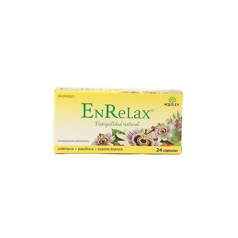 Enrelax valeriana 24 cápsulas Enrelax - 1