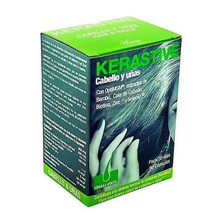 Kerastive cabello y uñas f vegetal 60 cápsulas Kerastive - 1