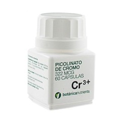 Picolinato cromo 322mcg 60 caps botanica Botanica - 1