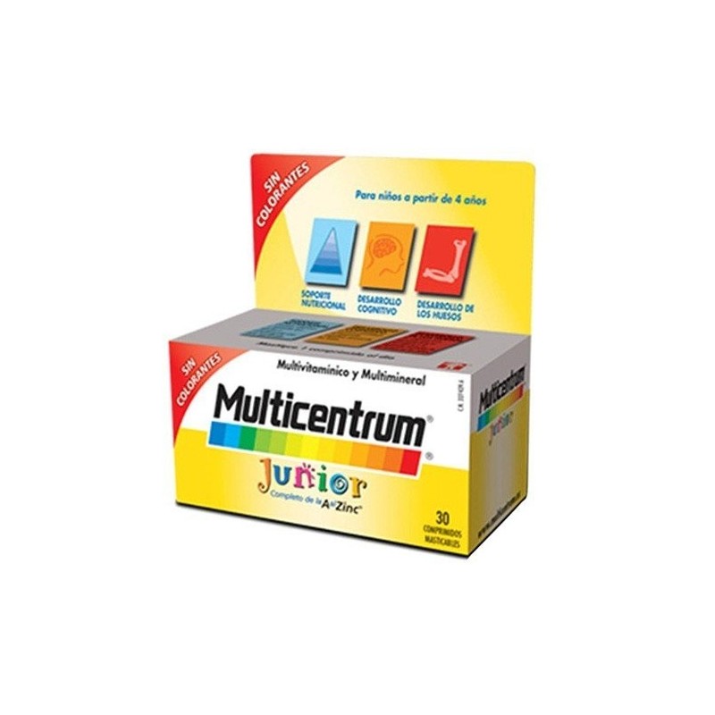 Multicentrum junior 30 comp. masticables Multicentrum - 1