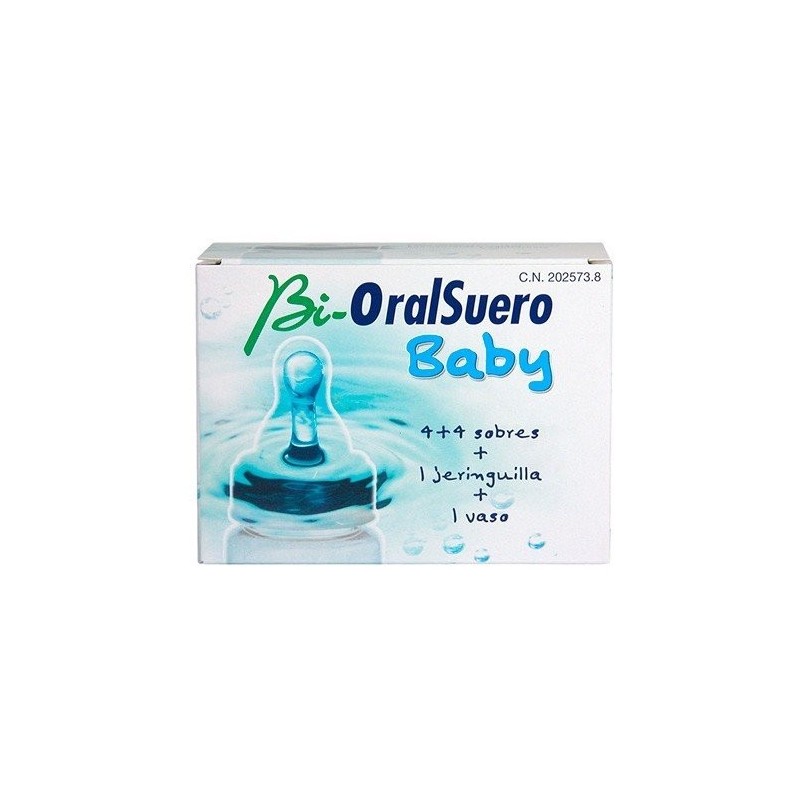 Bioralsuero baby 4+4sobre+1vaso+1jeringu Bioralsuero - 1