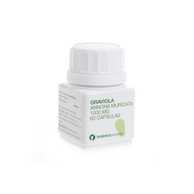 Botánica graviola 60 cápsulas 1000mg Botanica - 1