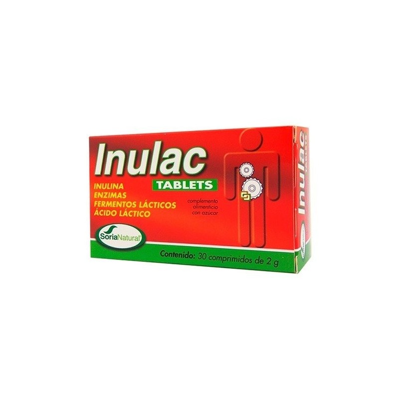 Inulac tablets 30 comprimidos soria Soria Natural - 1