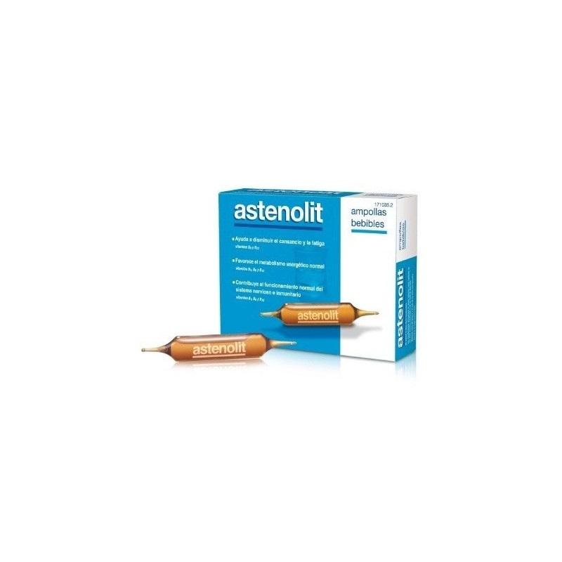 Astenolit 12 ampollas bebibles Astenolit - 1