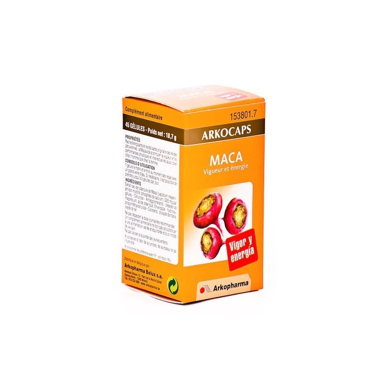 Arkocapsulas maca 45 capsulas Arkopharma - 1