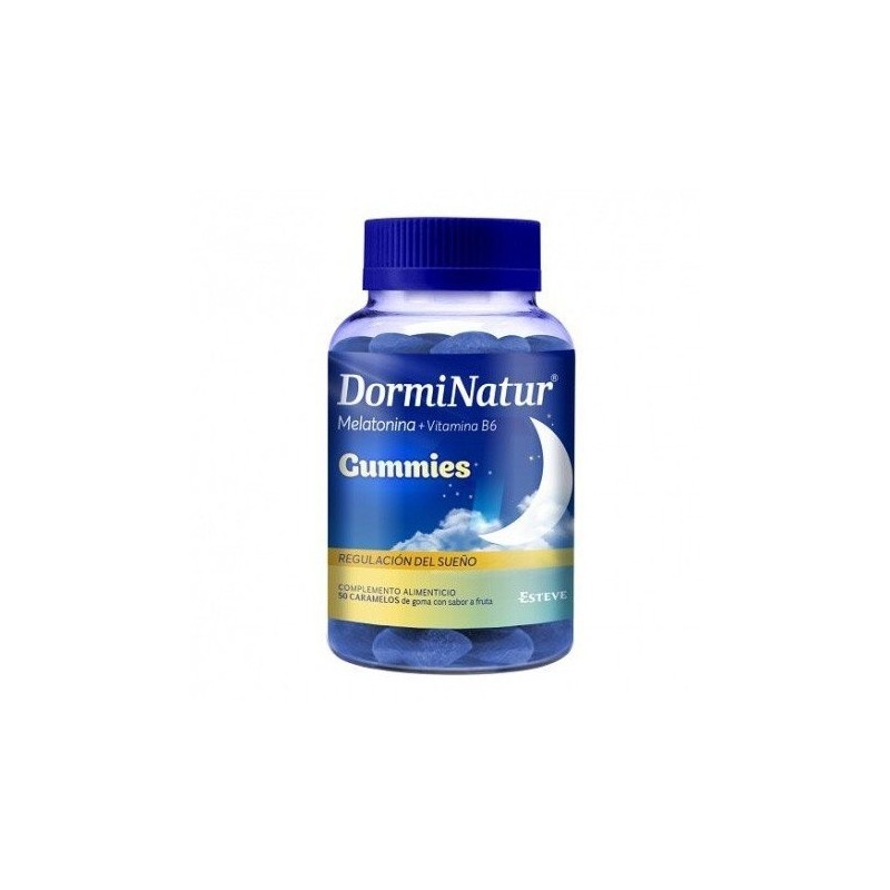 Dorminatur gummies melatonina, pasiflora y gaba 50 gummies Dorminatur - 1
