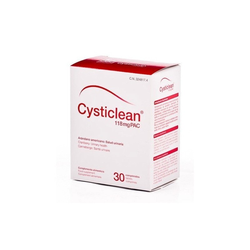 Cysticlean 240 mg 30 comprimidos Cysticlean - 1