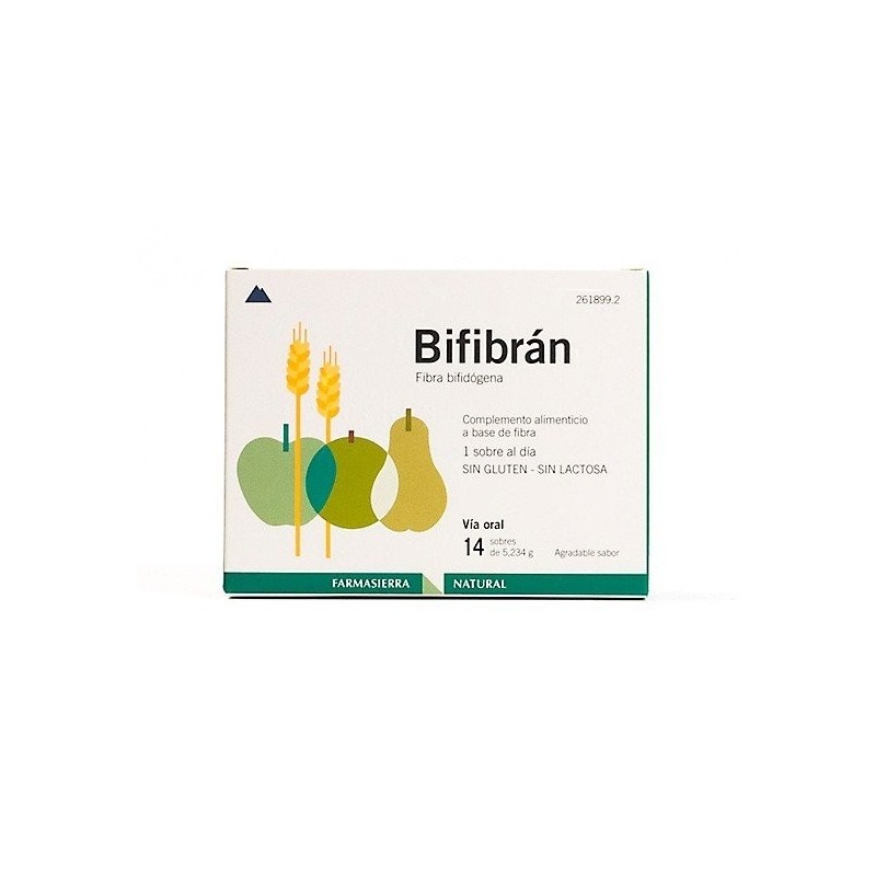 Bifibran fibra bifidogena 5g x 14 sobres Farmasierra - 1