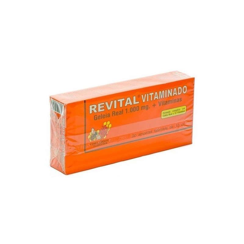 Revital jalea real + vitaminas 20 viales Revital - 1