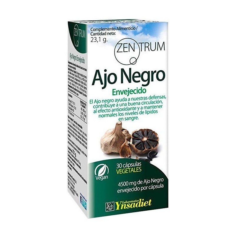 Ynsadiet zentrum ajo negro envej 30cap Ynsadiet - 1