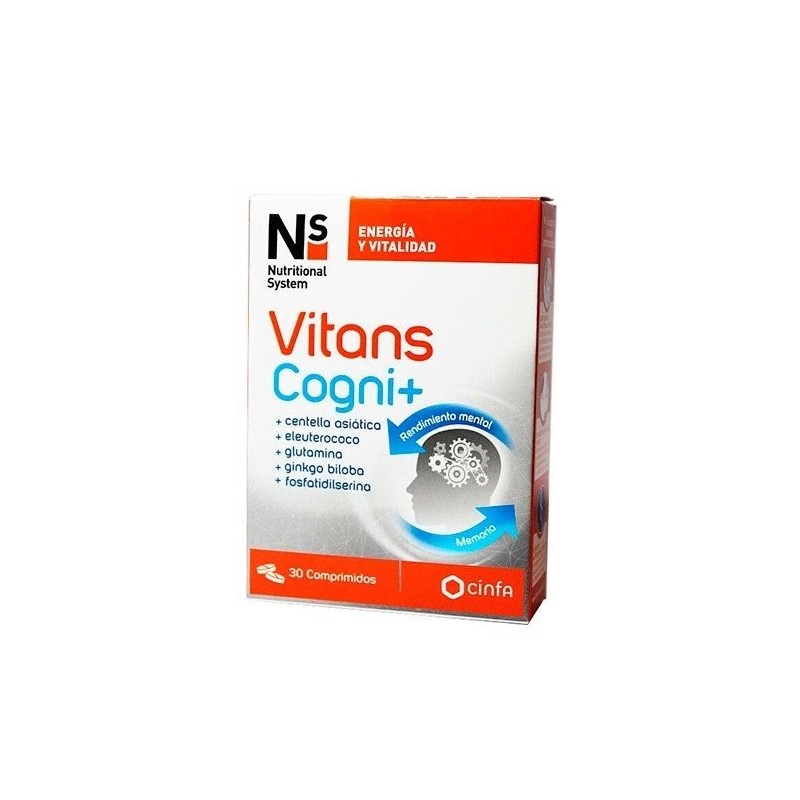 N+s vitans cogni+ 30 comprimidos N+S - 1