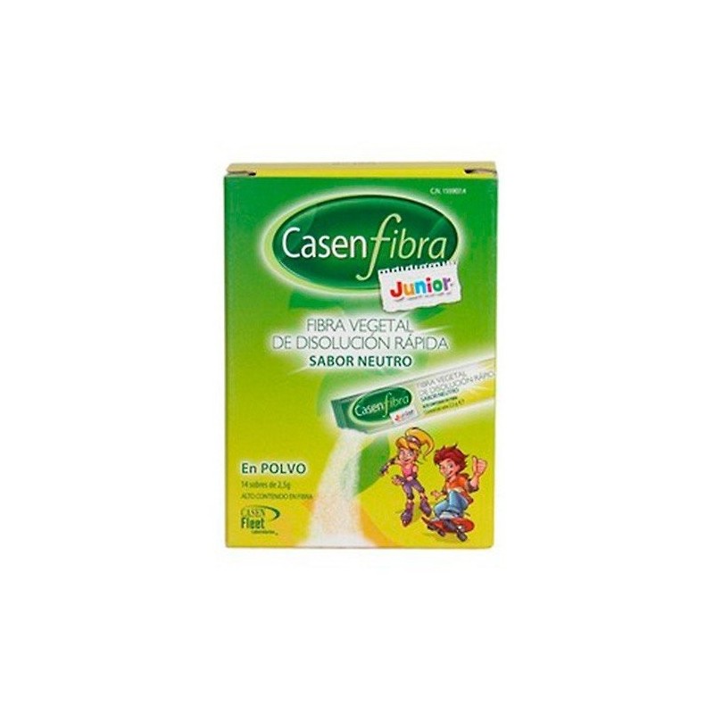 Casenfibra junior polvo 14 sticks 2,5 gr casenfibra - 1