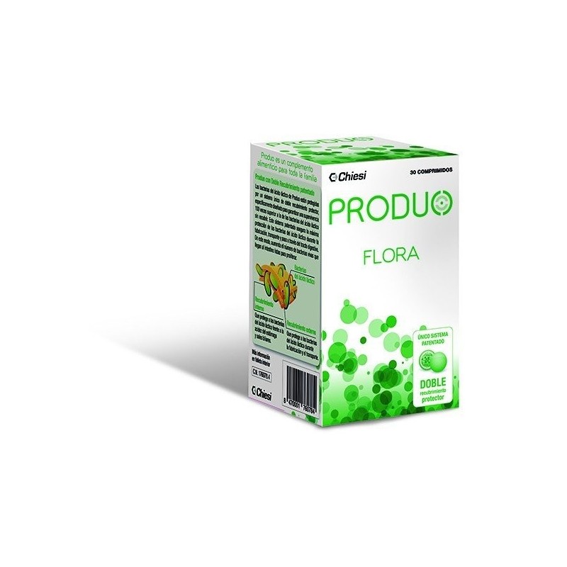 Produo flora 30 comprimidos Produo - 1
