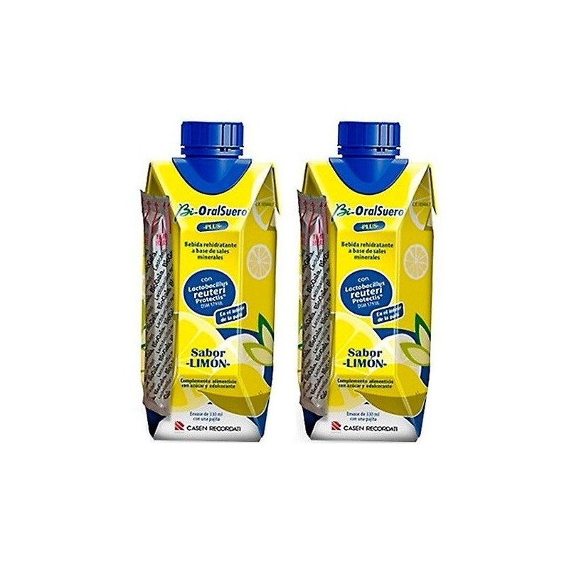 Bioralsuero limon pack 2 brick x 330 ml Bioralsuero - 1