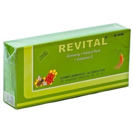 Revital ginseng+jalea real+vit c 20 amp Revital - 1